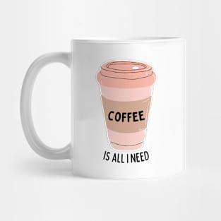 Coffee Is All I Need Mug